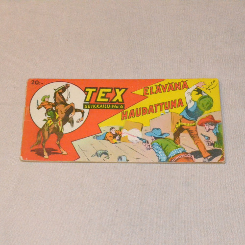 Tex liuska 06 - 1953 Elävänä haudattuna (1. vsk)